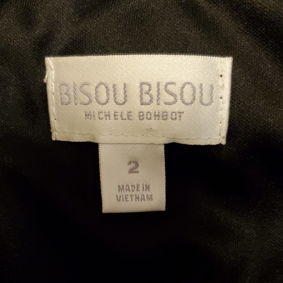 Bisou Bisou Gold and Black Dress size 2 - Picture 4 of 5